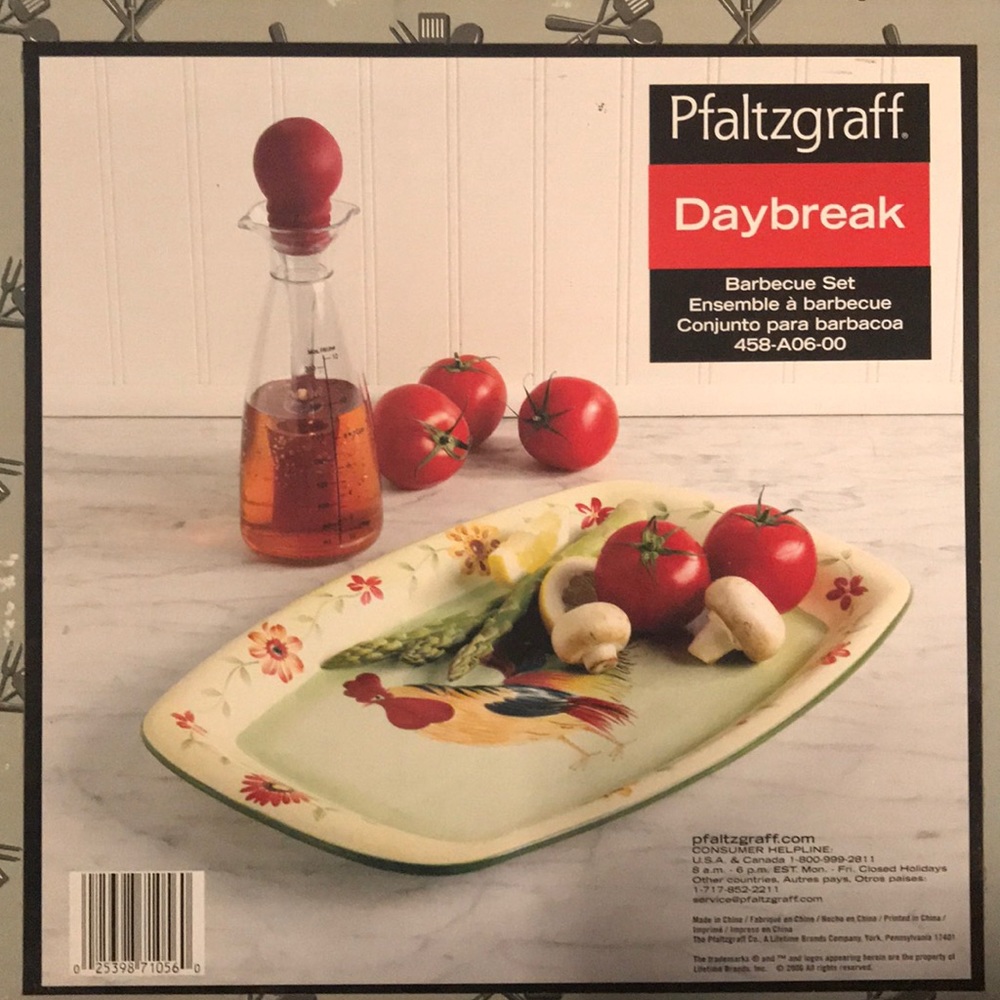 Pfaltzgraff Daybreak pattern Roasting Set NWT